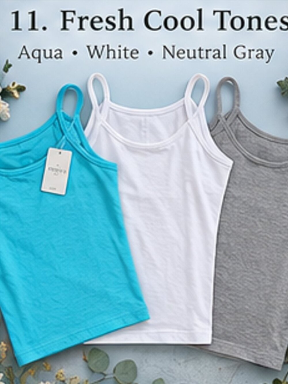 Forever 21 Plus 3X NWT Camisole Tank Top 3-Pack – Fresh Cool Tones